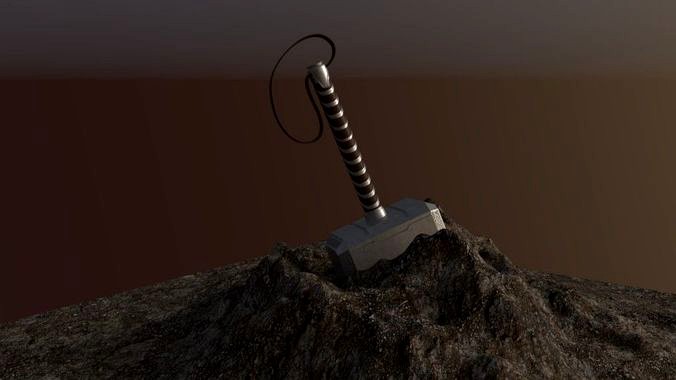 Thor Hammer The Mjolnir  | 3D