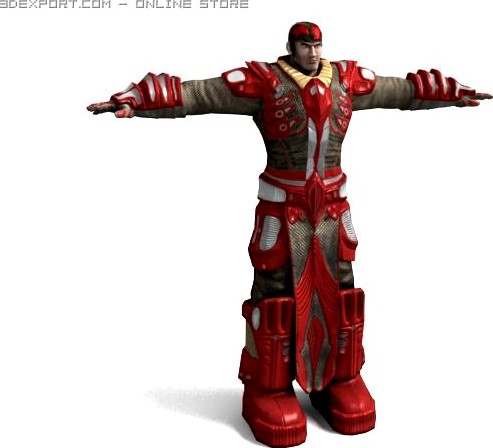 Supercharacter 3D Model