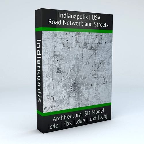 Indianapolis Road Network and Streets