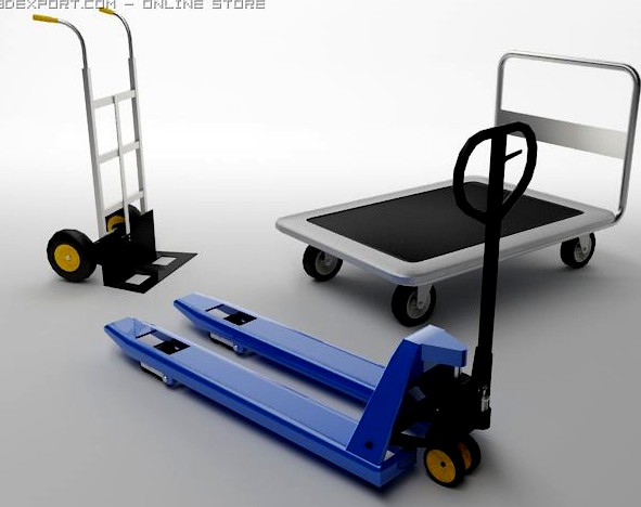 Carts 3D Model