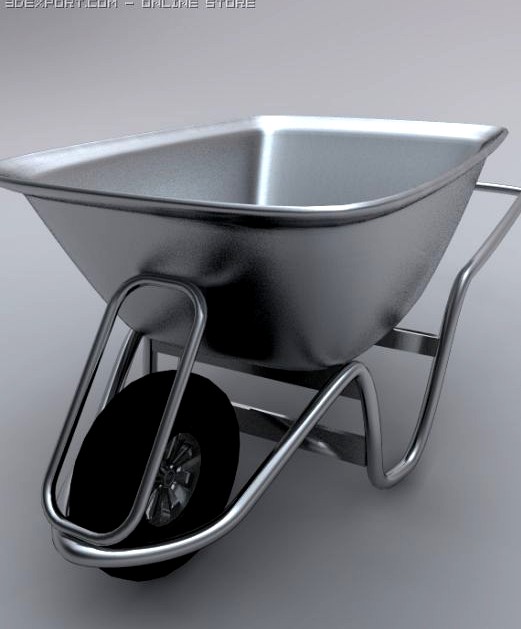 Wheelbarrow 3D Model