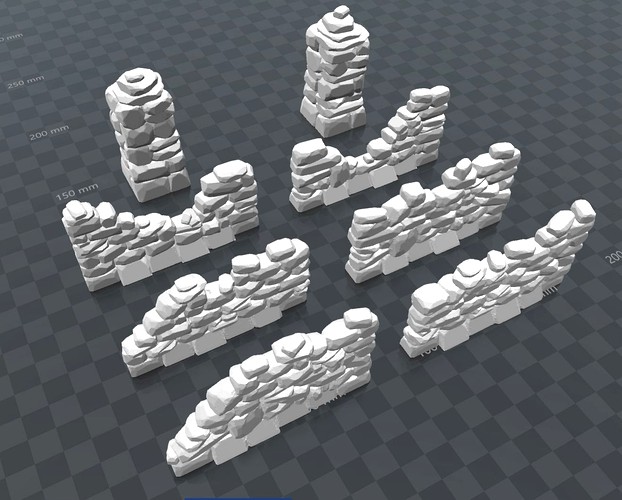 Stone Walls | 3D