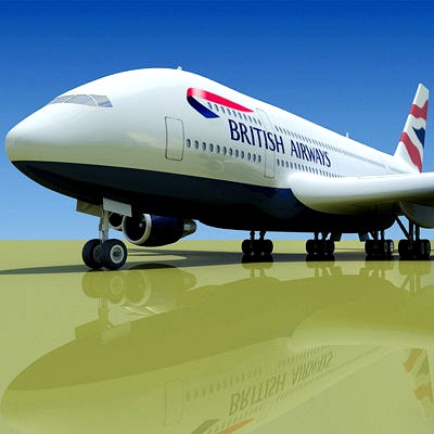 Texture of British Airlines