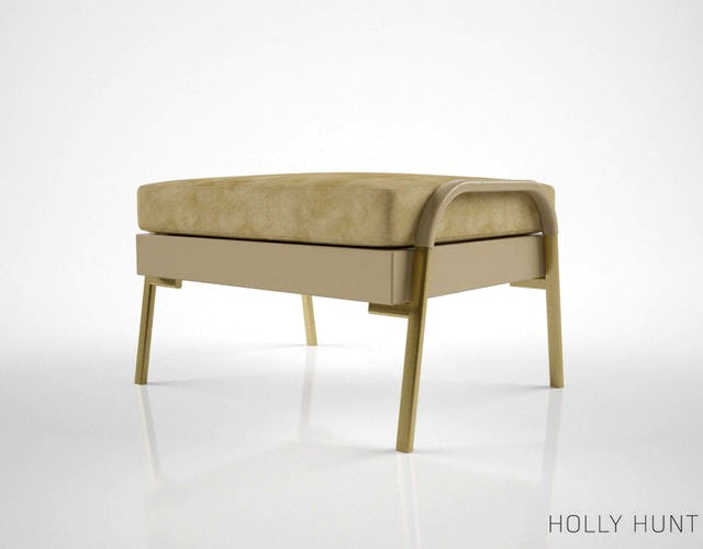 Holly Hunt Harlow Ottoman