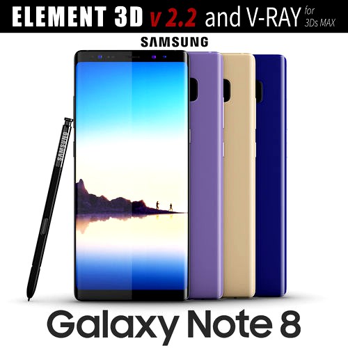 Samsung Galaxy Note 8 All colors