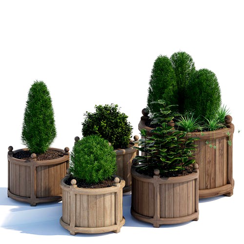 Round versailles planter