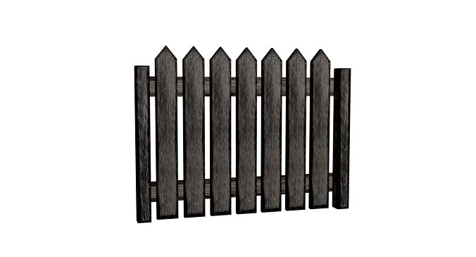 Fence wooden