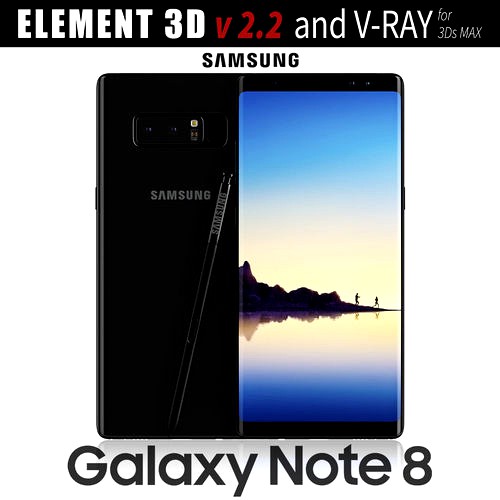 Samsung Galaxy Note 8 Midnight Black