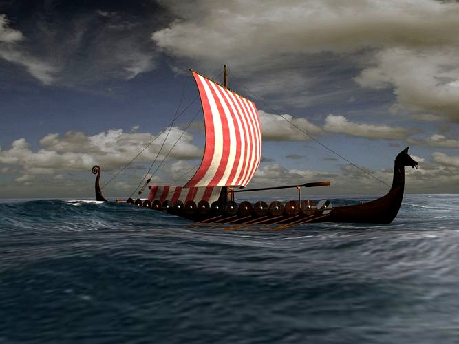 Viking Longship - Drakkar