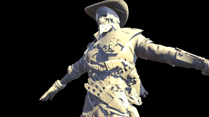 Hellish Sheriff High Poly