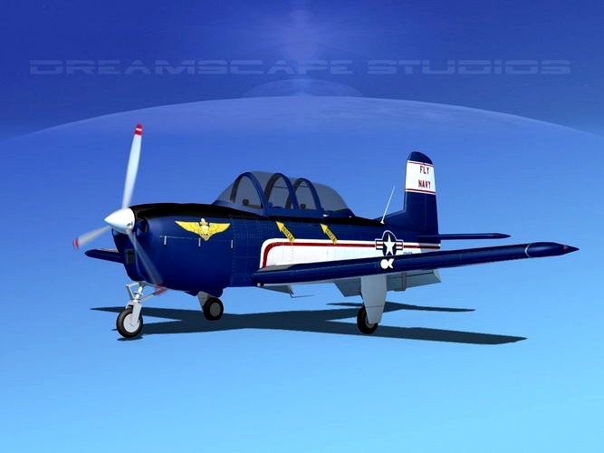 Beechcraft T-34 Mentor V13 USN