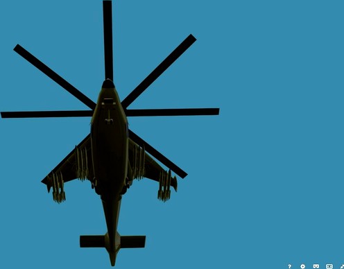 Fantasy Military Helicopter KA-777 VRVGs-Mosquito for 3D games