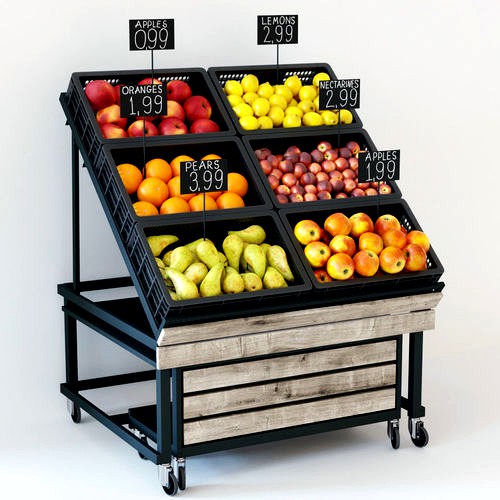 Fruit display rack