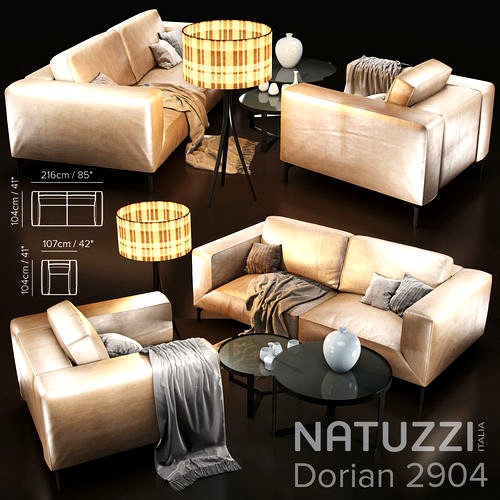 Sofa natuzzi golf 2945