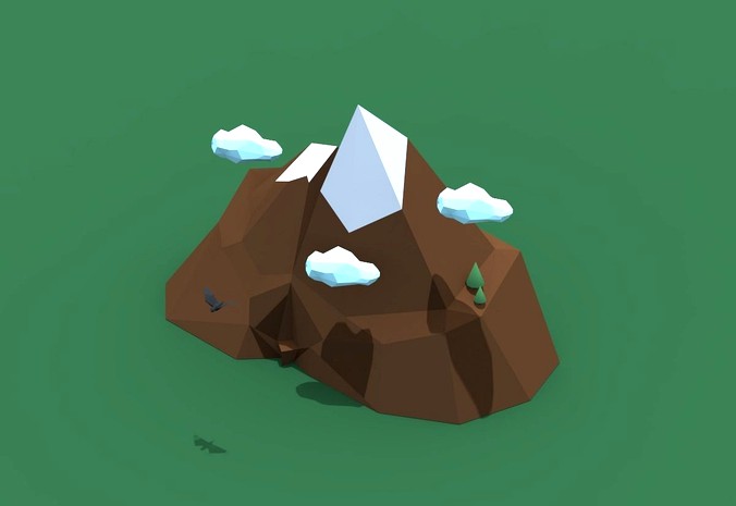 A mountain