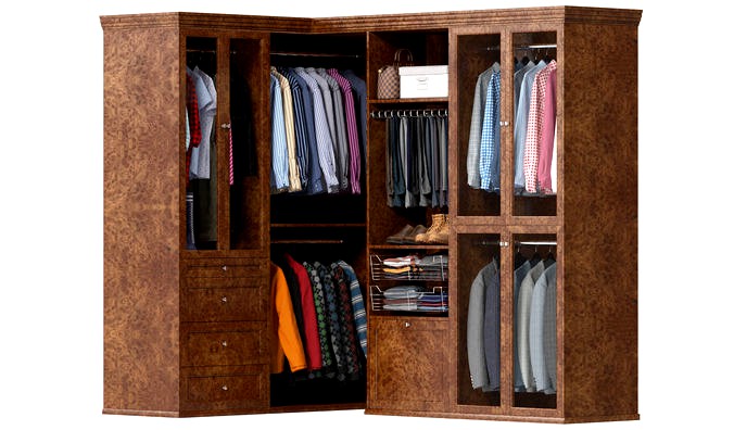 Wardrobe with Clothes 09