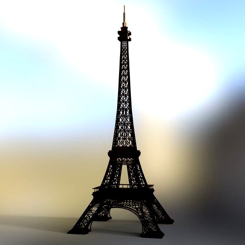 Eiffel Tower for DAZ Studio