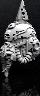 Plague Space Marine Helmet 3D Print Model | 3D