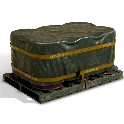 Barrel Shipment Game Prop PBR