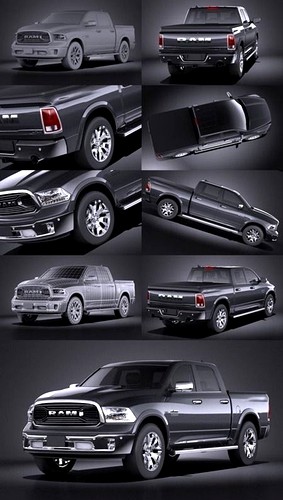 Dodge RAM 1500 Limited 2015 VRAY