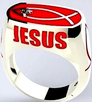 Jesus fish ring | 3D