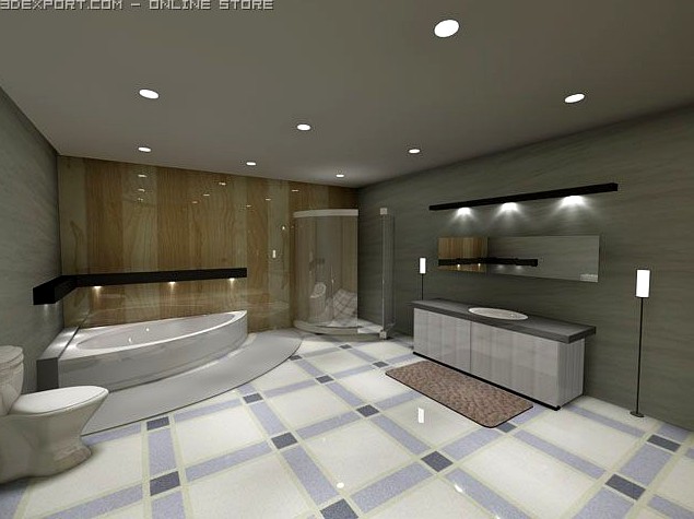 Bathroom 3D Model