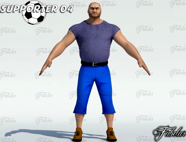 Supporter 04 3D Model