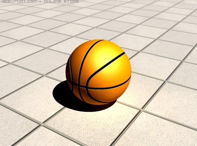 Basketball 3D Model