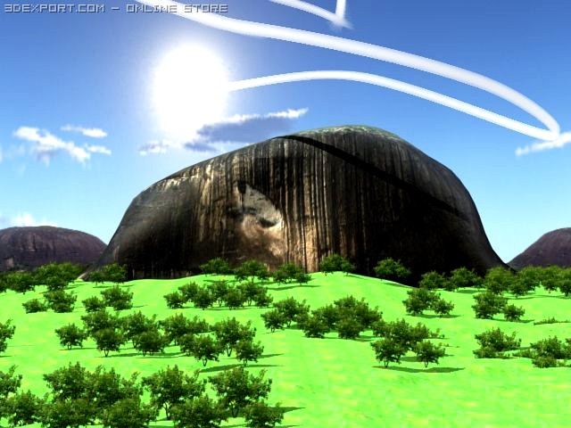 Zuma Rock 3D Model