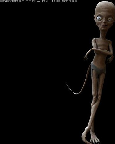 Alieman 3D Model