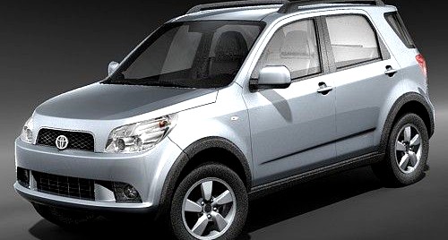 Toyota Rush   Daihatsu terios 3D Model