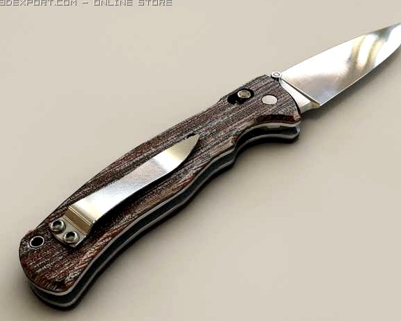 Clasp knife 3D Model