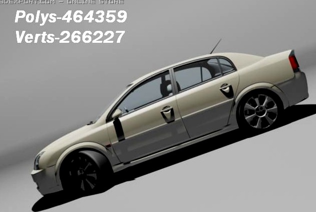 Opel Vectra 3D Model