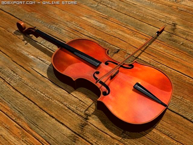 Violin 3D Model