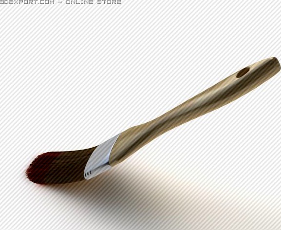Brush 3D Model