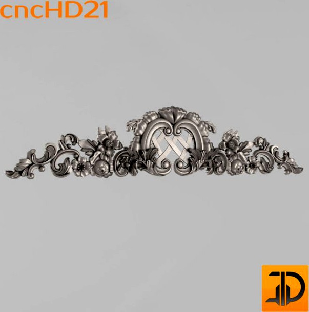 Horizontal decor 3D Model