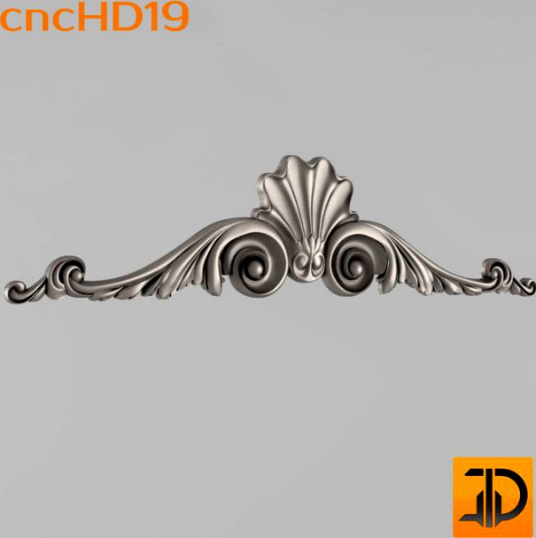 Horizontal decor 3D Model