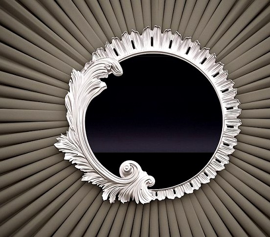 Belloni Subliminal  Round Mirror 3D Model