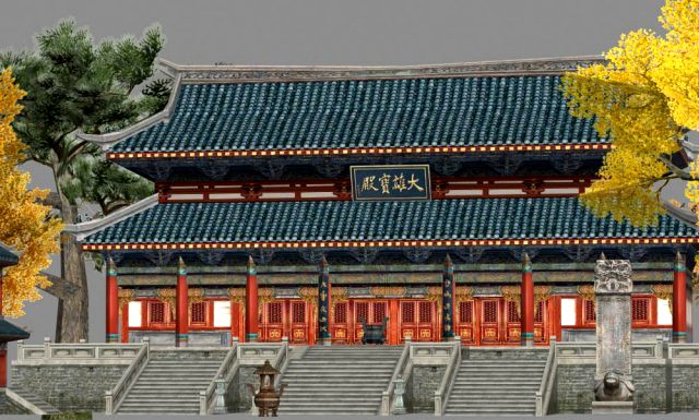 Ancient Architecture 007 3D Model