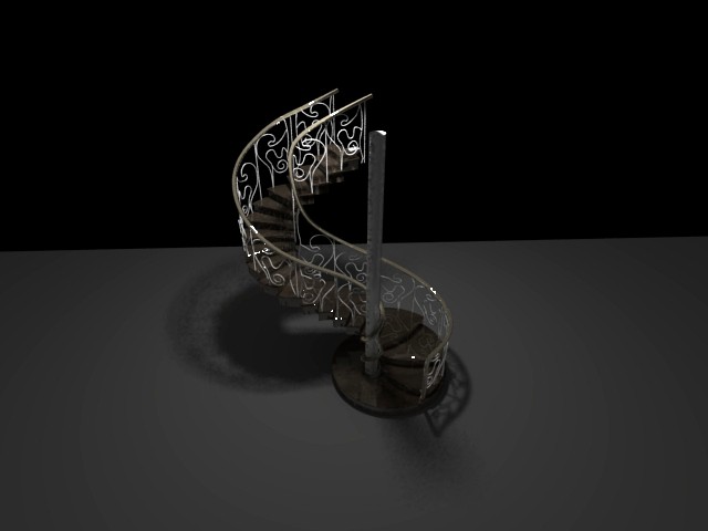 Staircase V-Ray