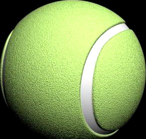 Tennis ball 3D Model