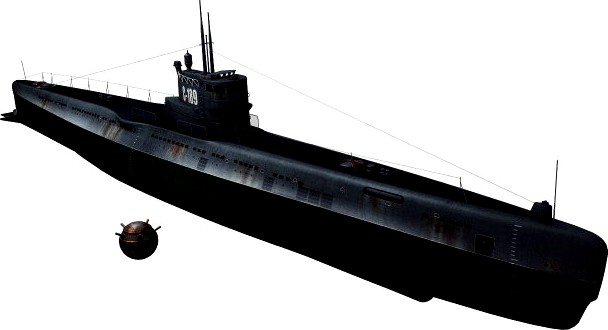 S189  Project 613  Russian submarine 3D Model