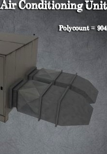 Roof Air Condition 3D Model