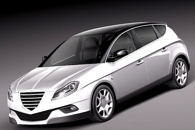 Chrysler Delta 2012 3D Model