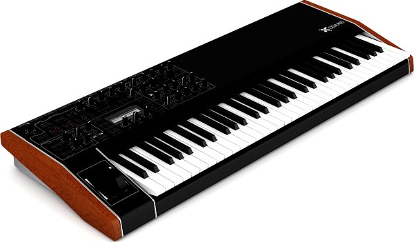 Keyboard Workstation 2 3D Model