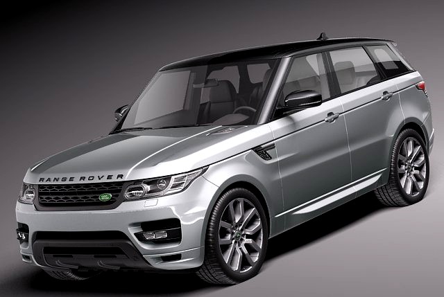 Range Rover Sport 2014 3D Model