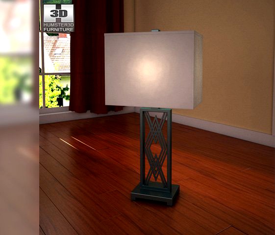 Ashley Durapella Table Lamp 3D Model