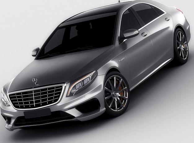 Mercedes S63 AMG My2014 3D Model