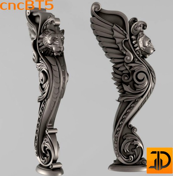 Balusters 5 3D Model
