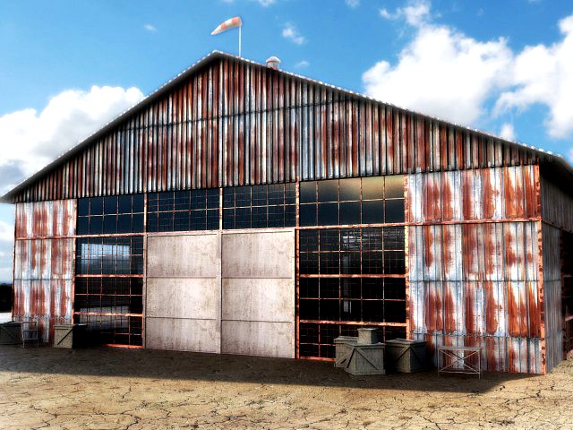 Hangar 3D Model